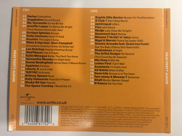Various : Heat - Party Album (2xCD, Album, Comp)