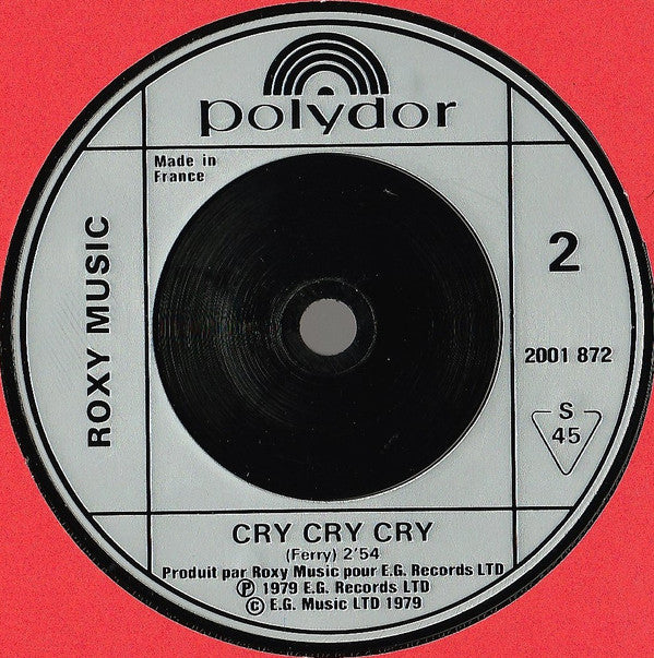 Roxy Music : Dance Away (7", Single, Fre)