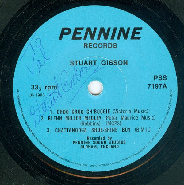 Stuart Gibson (2) : Choo Choo Ch'Boogie (7", EP)