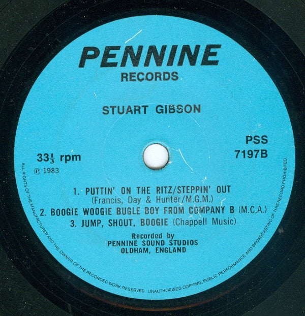 Stuart Gibson (2) : Choo Choo Ch'Boogie (7", EP)