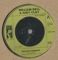 William Bell & Judy Clay / Booker T & The MG's / Johnnie Taylor : Private Number / Mrs. Robinson / I Wanna Testify (7", Styrene)