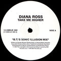 Diana Ross : Take Me Higher (2x12", Promo, Gat)