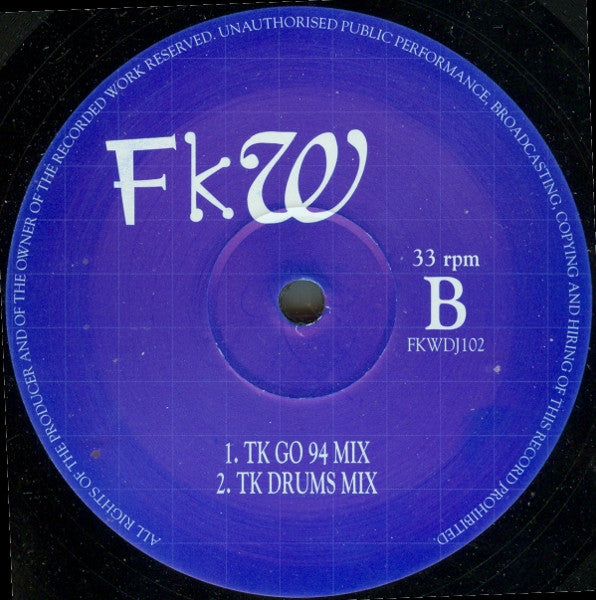 FKW (2) : Laura Palmer's Theme (Twin Peaks) (12", Promo)