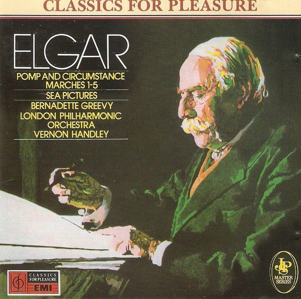Sir Edward Elgar, London Philharmonic Orchestra, Bernadette Greevy, Vernon Handley : Pomp And Circumstance Marches 1 - 5 / Sea Pictures (CD)