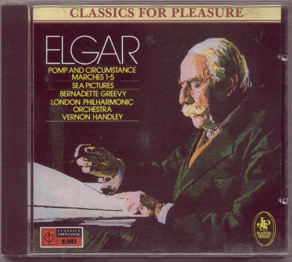 Sir Edward Elgar, London Philharmonic Orchestra, Bernadette Greevy, Vernon Handley : Pomp And Circumstance Marches 1 - 5 / Sea Pictures (CD)