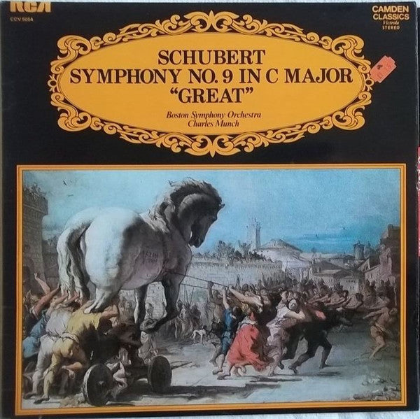 Franz Schubert / Boston Symphony Orchestra, Charles Munch : Symphony No.9 In C Major "The Great" (LP, Album)