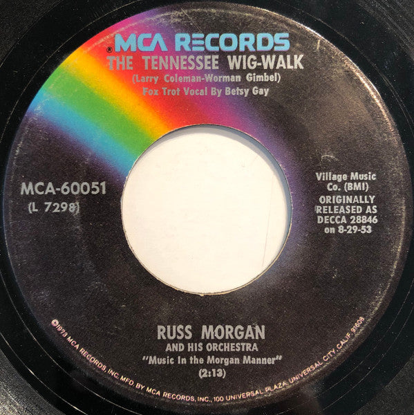 Russ Morgan And His Orchestra : The Tennessee Wig-Walk / On The Carousel (7", Single)