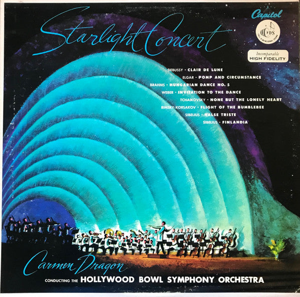 Carmen Dragon Conducting The Hollywood Bowl Symphony Orchestra : Starlight Concert (LP, Album, RE)