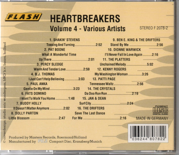 Various : Heartbreakers Volume 4 (CD, Comp)