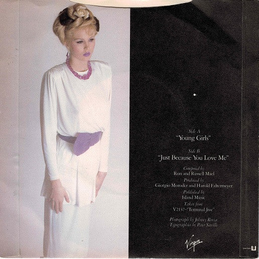 Sparks : Young Girls (7", Single)