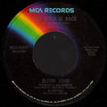Elton John : The Bitch Is Back (7", Single, Pin)