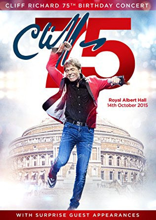 Cliff Richard : Cliff Richard's 75th Birthday Concert Performed At Royal Albert Hall (DVD, PAL)