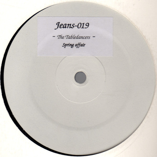 The Tabledancers : Spring Affair (12", Promo, W/Lbl)