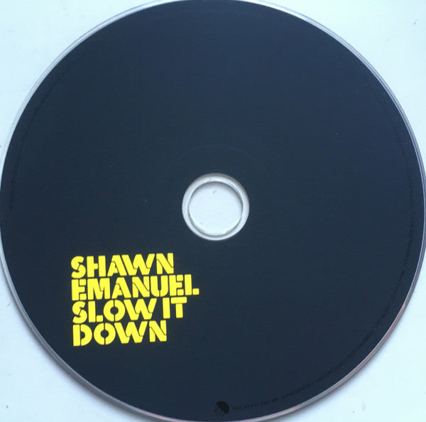 Shawn Emanuel : Slow It Down (CD, Promo)