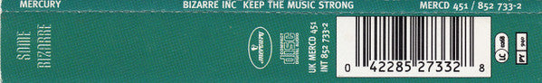 Bizarre Inc : Keep The Music Strong (CD, Single)