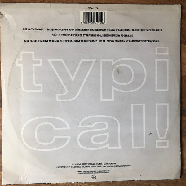 Frazier Chorus : Typical! (10")
