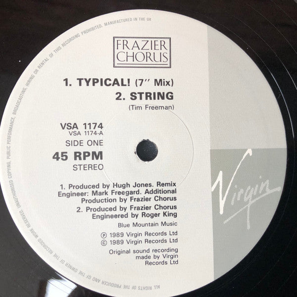 Frazier Chorus : Typical! (10")