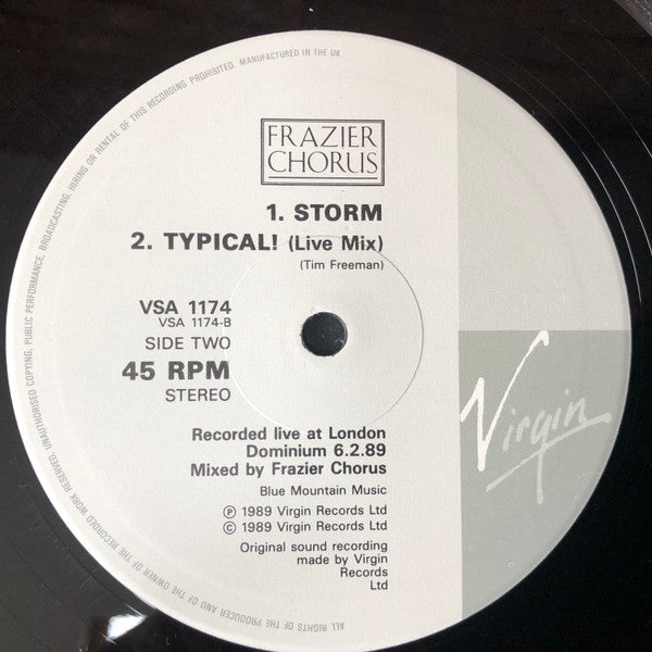 Frazier Chorus : Typical! (10")