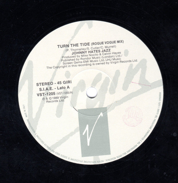 Johnny Hates Jazz : Turn The Tide (12")