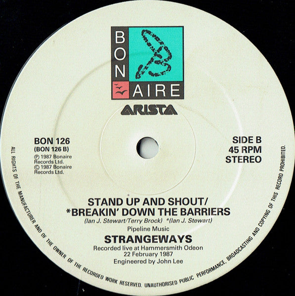 Strangeways (2) : Only A Fool (12")