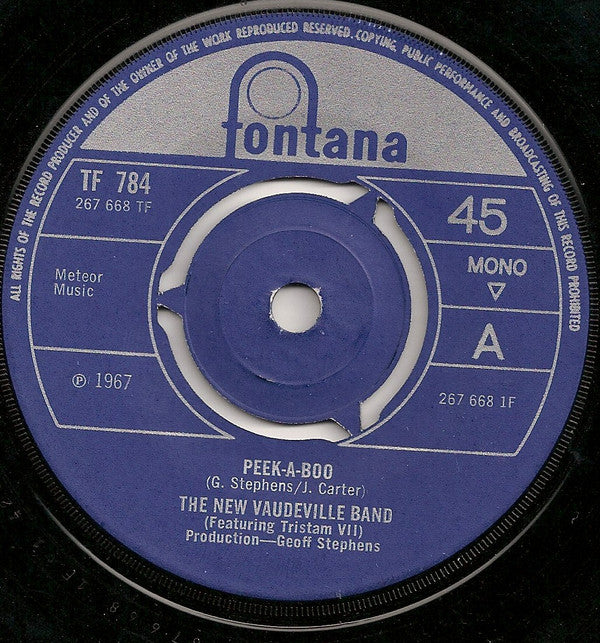 The New Vaudeville Band : Peek-A-Boo (7", Mono)