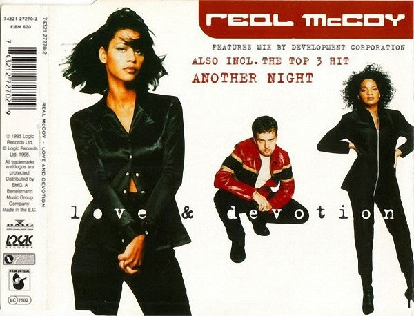 Real McCoy : Love & Devotion (CD, Single, Dis)
