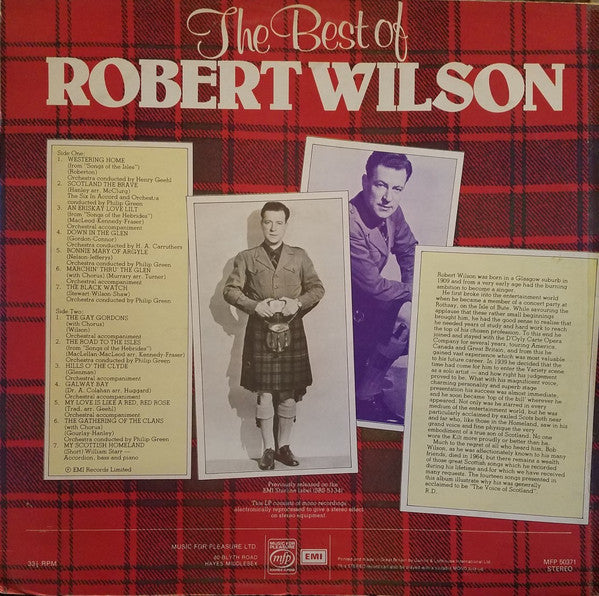 Robert Wilson (3) : The Best Of Robert Wilson (LP, Comp, RE)