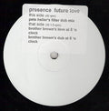 Presence : Future Love (Remixes) (12", W/Lbl)