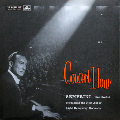Alberto Semprini : Concert Hour (LP, Album, Mono, RE, RP)