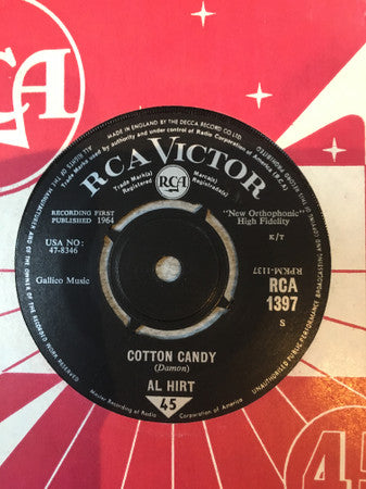 Al Hirt : Cotton Candy (7", Single)