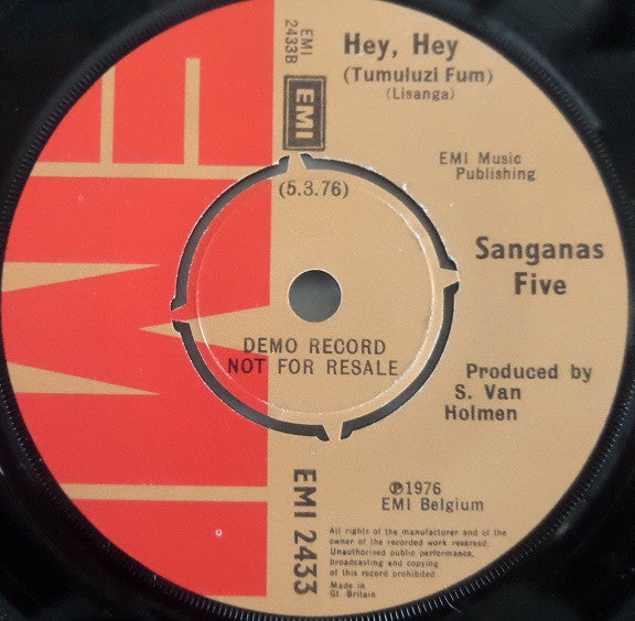Sangana's Five : Mama (Batutondele) (7", Single, Promo, Pus)