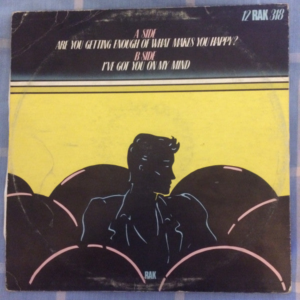 Hot Chocolate : Are You Getting Enough Of What Makes You Happy? (12", Single, Ltd)