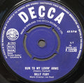 Billy Fury : Run To My Lovin' Arms (7", Single)