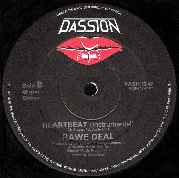 Rawe Deal : Heartbeat (12")