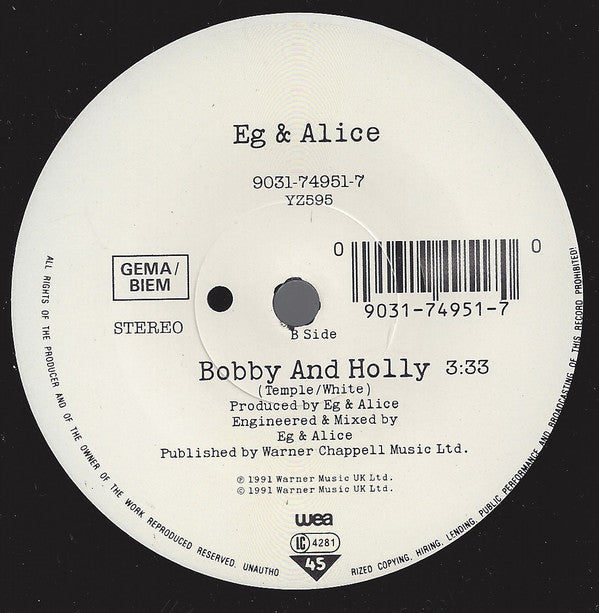 Eg & Alice : Indian (7")