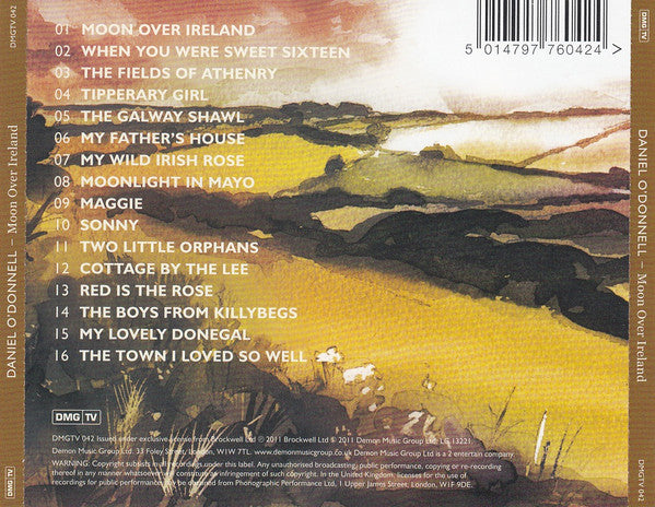 Daniel O'Donnell : Moon Over Ireland  (CD, Album)