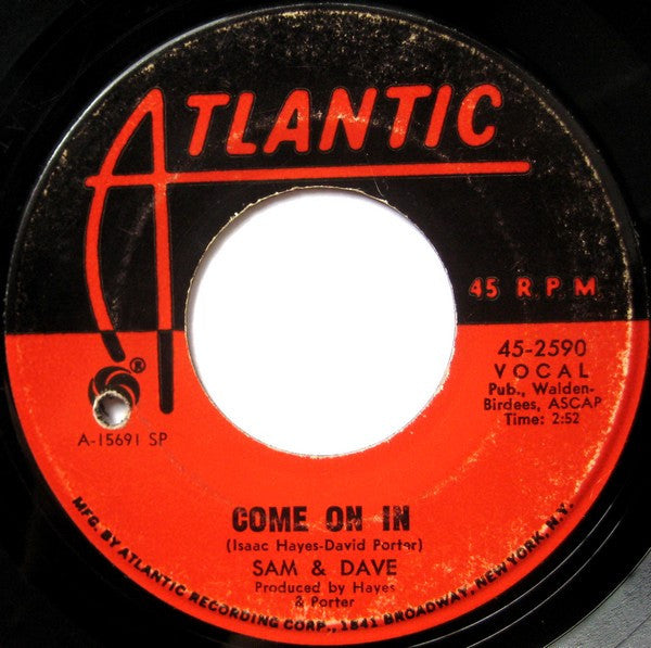 Sam & Dave : Soul Sister, Brown Sugar (7", Single, SP)