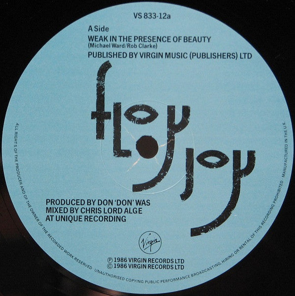 Floy Joy : Weak In The Presence Of Beauty (12")