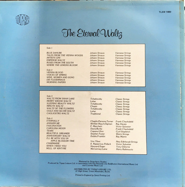 Various : The Eternal Waltz (2xLP, Comp)