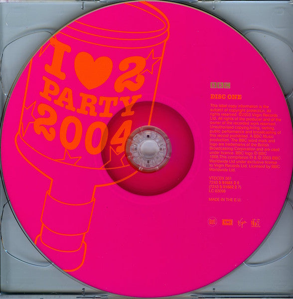 Various : I Love 2 Party 2004 (2xCD, Comp, Mixed)