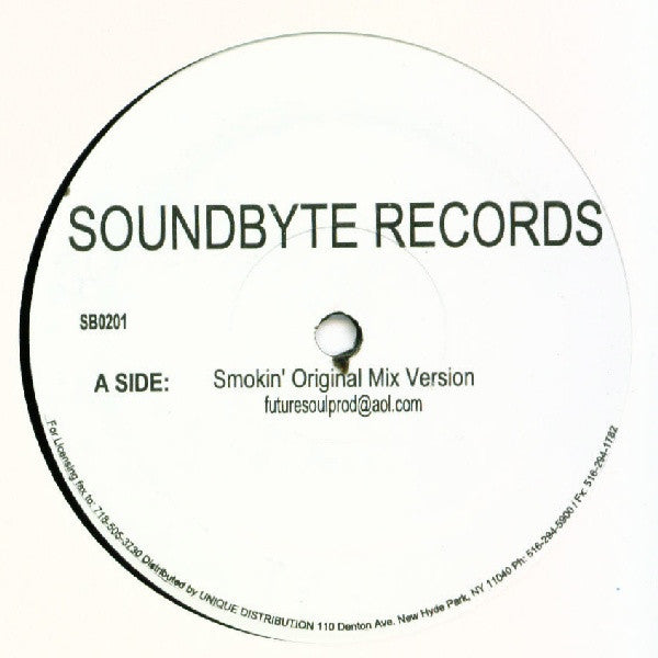 Future Soul (2) Featuring Byron Stingily : Goin' Up In Smoke (12")