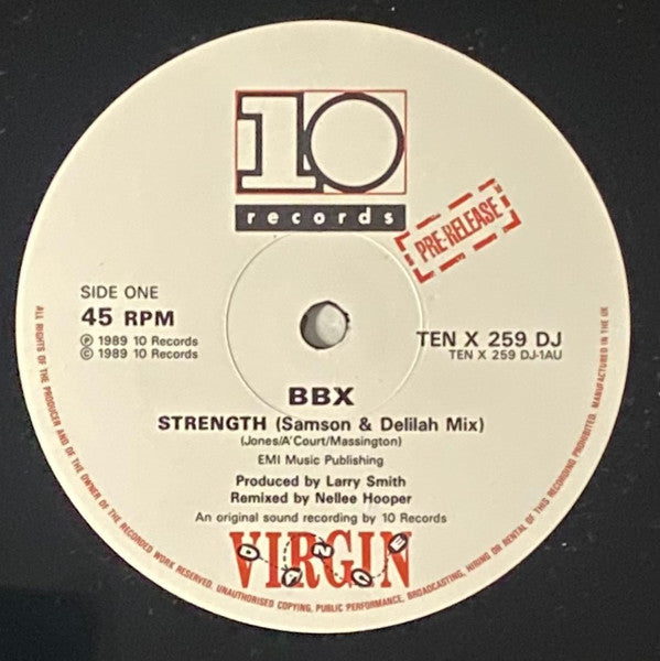 BBX : Strength (12", Promo)