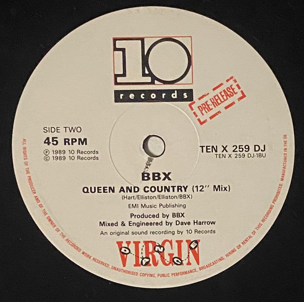 BBX : Strength (12", Promo)