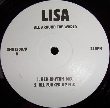 Lisa (110) : All Around The World (12", Single, Promo)