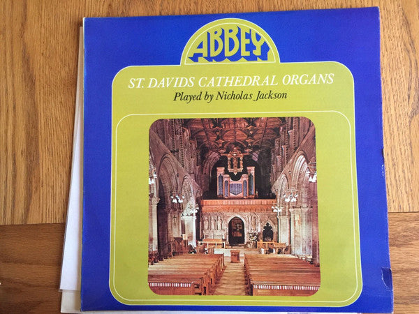 Nicholas Jackson : St. Davids Cathedral Organs (LP, Album)