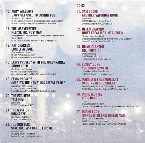Various : Save The Last Dance For Me (2xCD, Comp, RM)