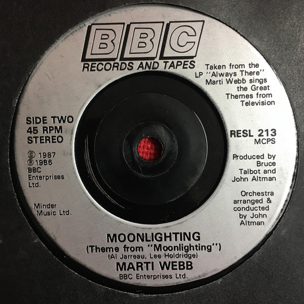 Marti Webb : Someday Soon (7", Single)