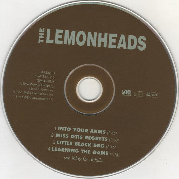 The Lemonheads : Into Your Arms (CD, Single)