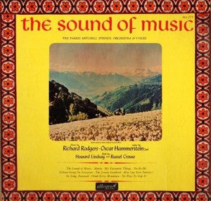 The Parris Mitchell Strings : The Sound Of Music (LP, Blu)
