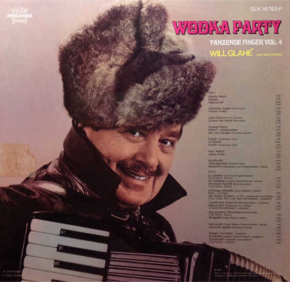Will Glahé Und Seine Solisten : Wodka Party (LP)